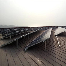 太阳能电池板屋顶安装套件光伏铝合金平屋顶固定角安装结构