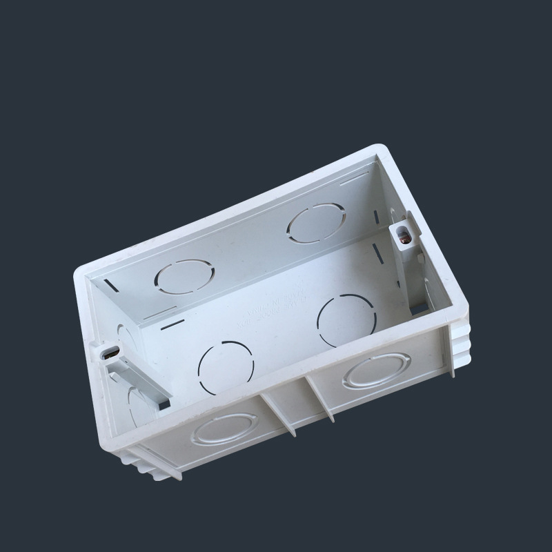 【120型暗盒】接线盒暗装底盒120型通用开关插座暗线盒暗装下线