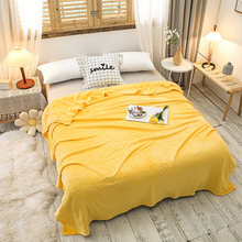 12WU珊瑚绒毯床单人毛毯子空调毛巾被薄款盖毯垫夏季夏天宿舍午睡