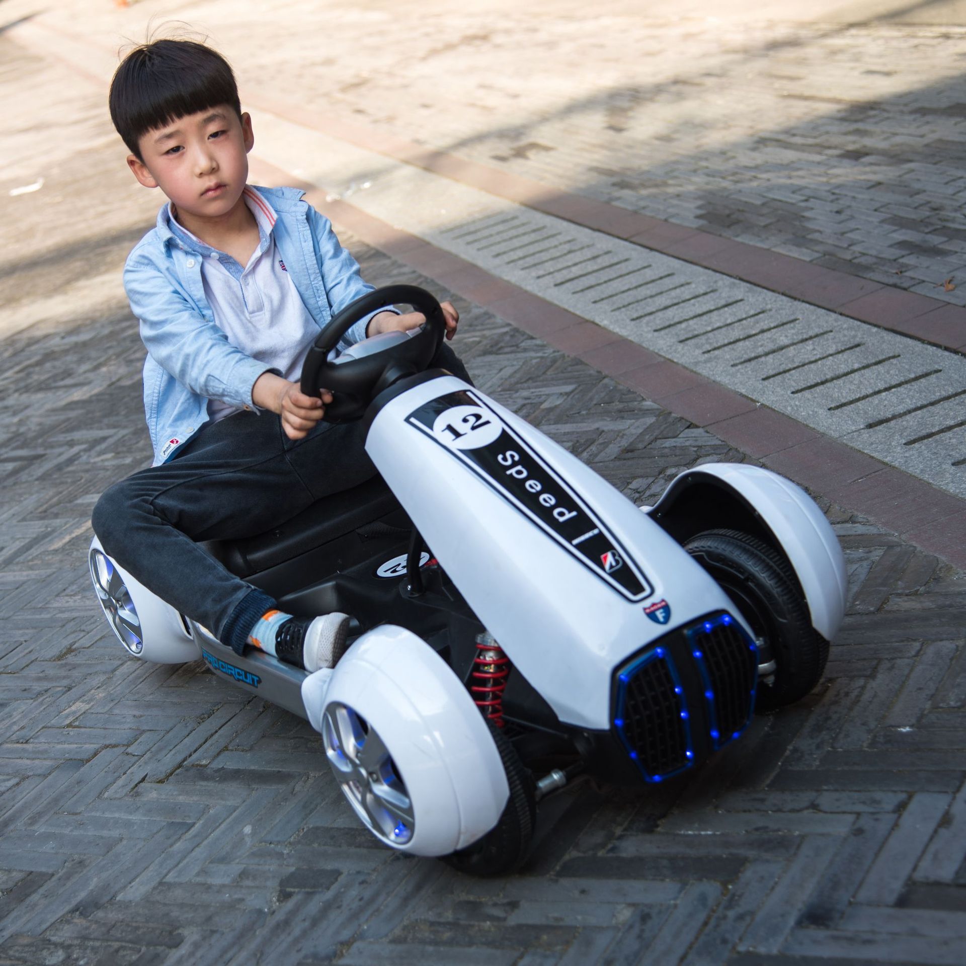 2022new外贸出口四轮电动儿童卡丁车漂移车宝宝童车kidsgokart