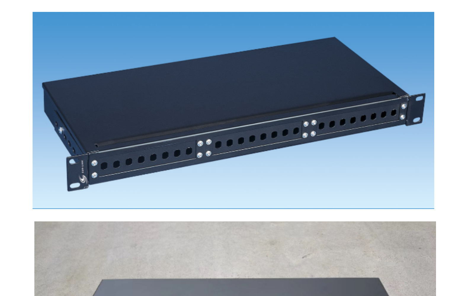 抽拉式光纤配线架 12口24芯48芯72芯光缆终端盒fc/sc/st/lc光纤盒-阿