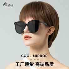 新款潮流GM时尚个性TR1.1高清偏光墨镜 同款防紫外线韩版太阳镜潮