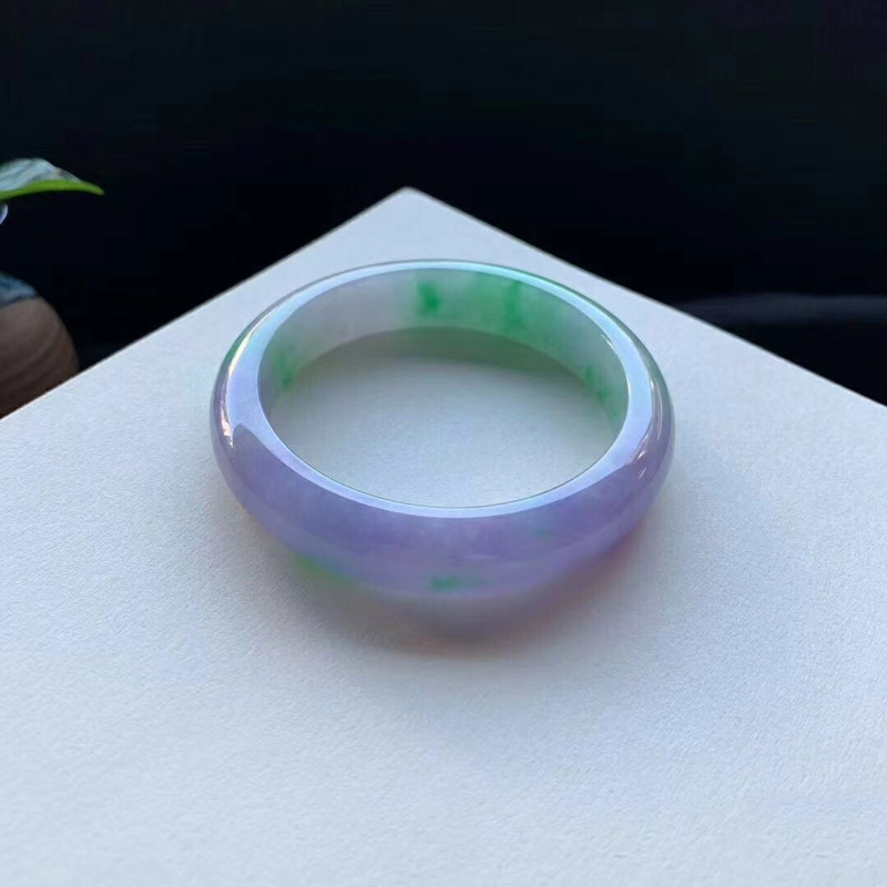 缅甸之玉翡翠圈紫罗兰正圈春彩手镯a货直播专拍私拍无效-阿里巴巴