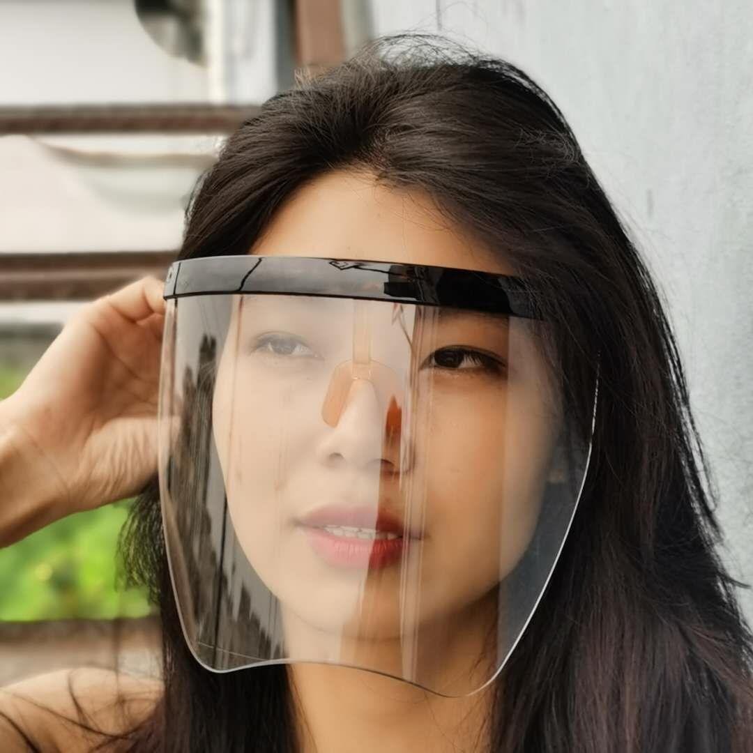 face shield 高清镜片 防飞溅 防飞沫 防护面罩 防雾 镜框款现货