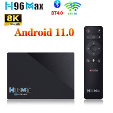 H96 Max rk3566机顶盒 8GB/64G 双频 android11.0 蓝牙4.0 tvbox