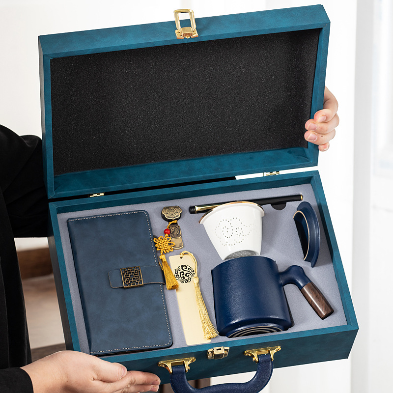 一件代发 公司年会商务礼品校庆纪念品会议伴手礼水杯咖啡杯套装