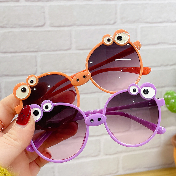 Cartoon Kids Sunglasses Cute Baby Party Frog Piggy Kids Sunglasses Uv Protection Men's and Women's Sunglasses