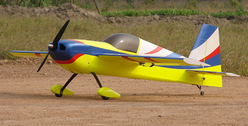 电动航模飞机 slick ep 70" 1778mm翼展 轻木固定翼蒙皮飞机