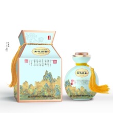 四川洪雅高庙白酒高妙52度100ml小坛纯粮高粱清香型32瓶整箱包邮