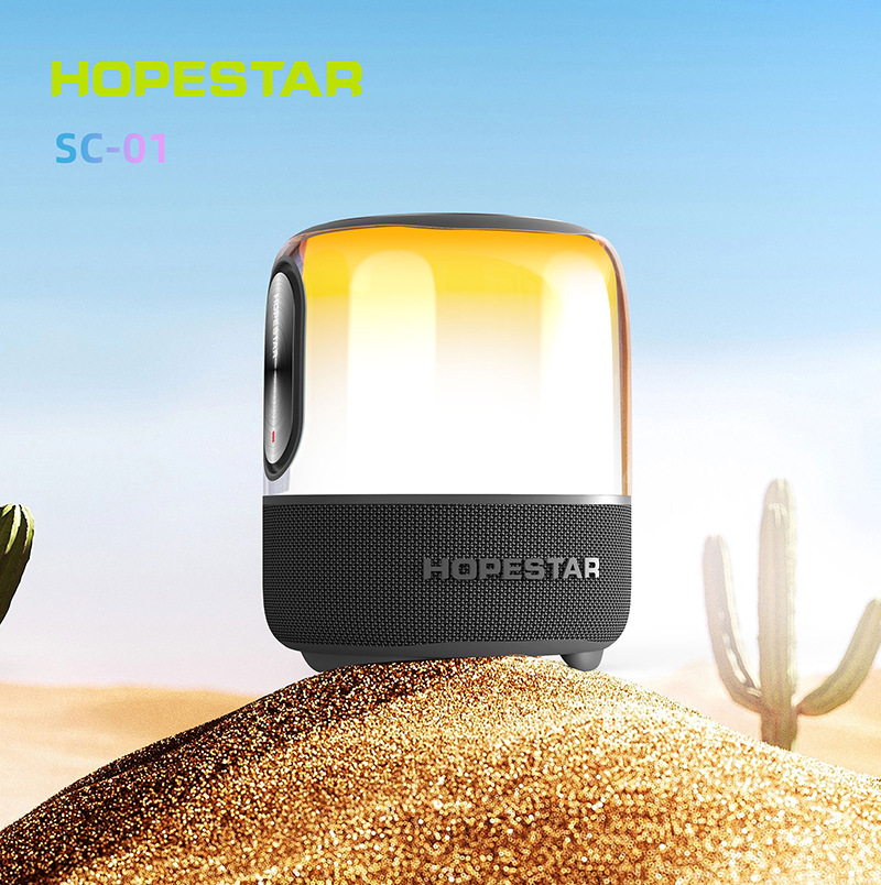 hopestarsc01无线蓝牙音箱哈曼卡顿琉璃款重低音炮大功率单唛音箱