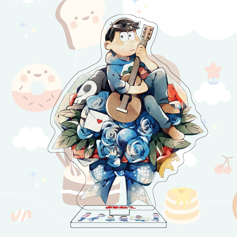 阿松漫画周边亚克力立牌公仔手办一松轻松十四松空松椴松一件代发