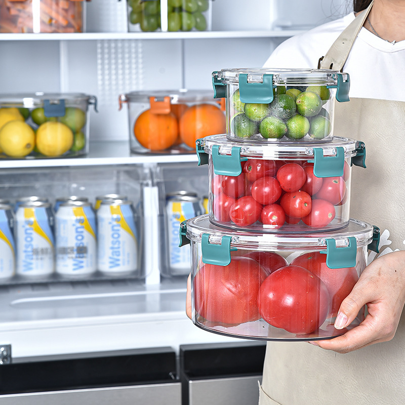 Factory Direct Sales Multifunctional Sealed Plastic Crisper Refrigerator Freshness Bowl Wholesale