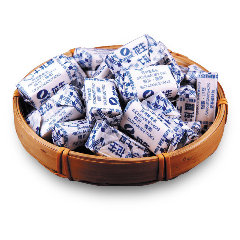 老式纸包奶香花生牛轧糖喜糖硬糖水果糖零食休闲食品纯手工制作传