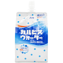 现货日本进口可尔必思可吸式乳酸味风味益生夏季限定原味袋装饮料