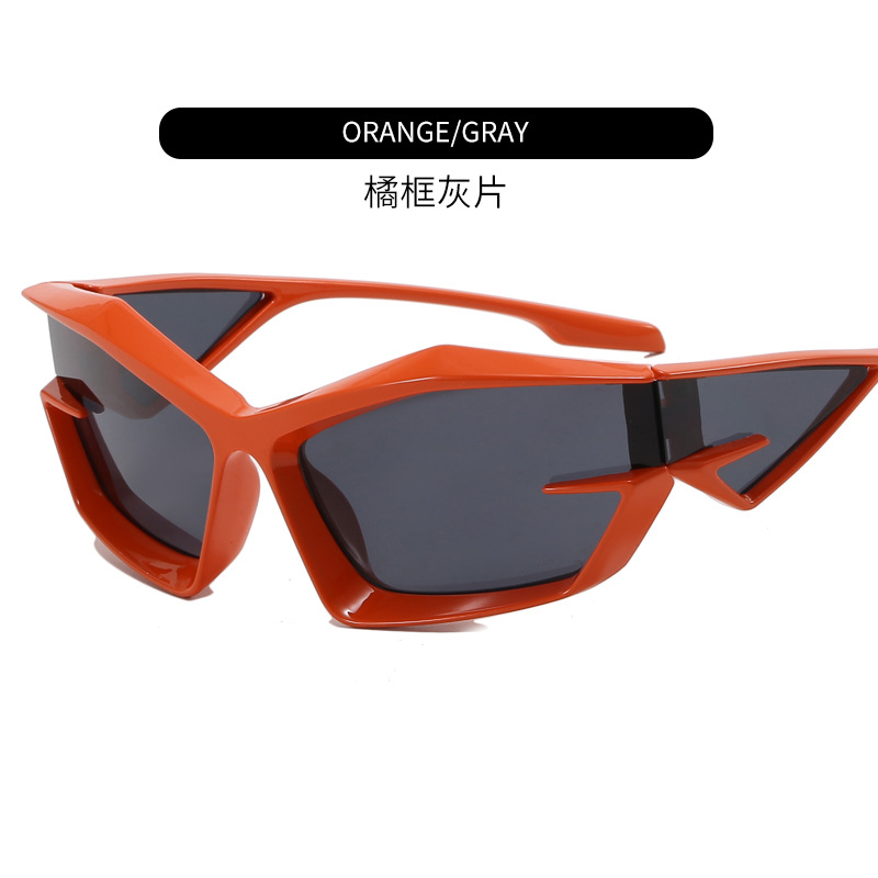 Personalized Special-Shaped Sunglasses Men's Cool Sunglasses Fashionable Eye Protection Glasses Wholesale Outdoor Cycling Googles