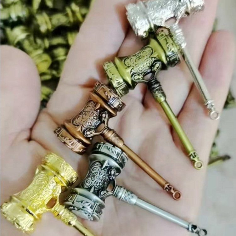 昊天锤唐三武器游戏学生书包挂件斗罗大陆动漫周边模型儿童小玩具