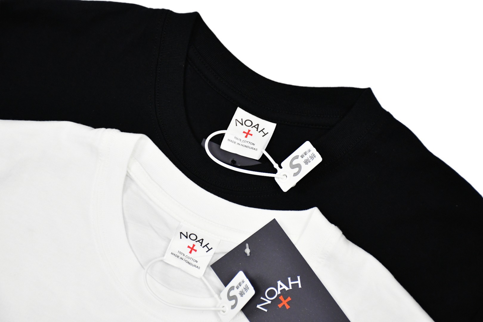 高版本美式潮牌noah渐变色字母logo印花男女情侣宽松短袖t恤 代发