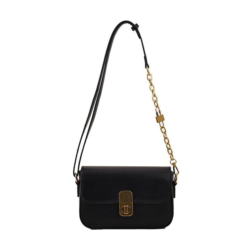 Women's Bag 2022 Autumn and Winter New Fashion Retro Shoulder Small Square Bag Chain Handheld Versatile Messenger Bag