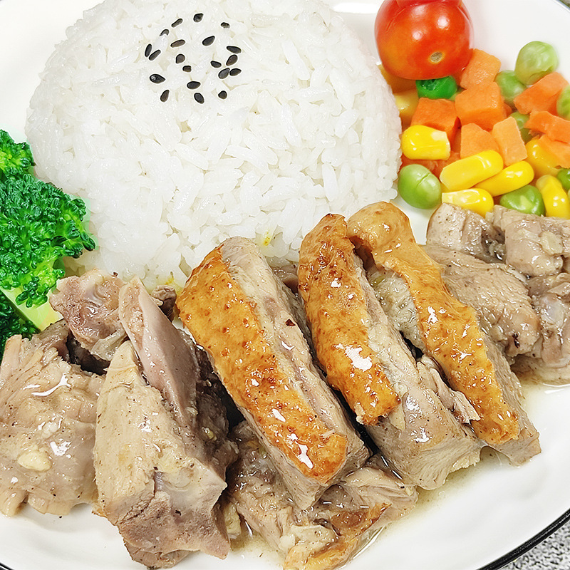 广式烧鸭饭 130g 广州蒸烩煮 快餐速食料理包 外卖调理包 批发