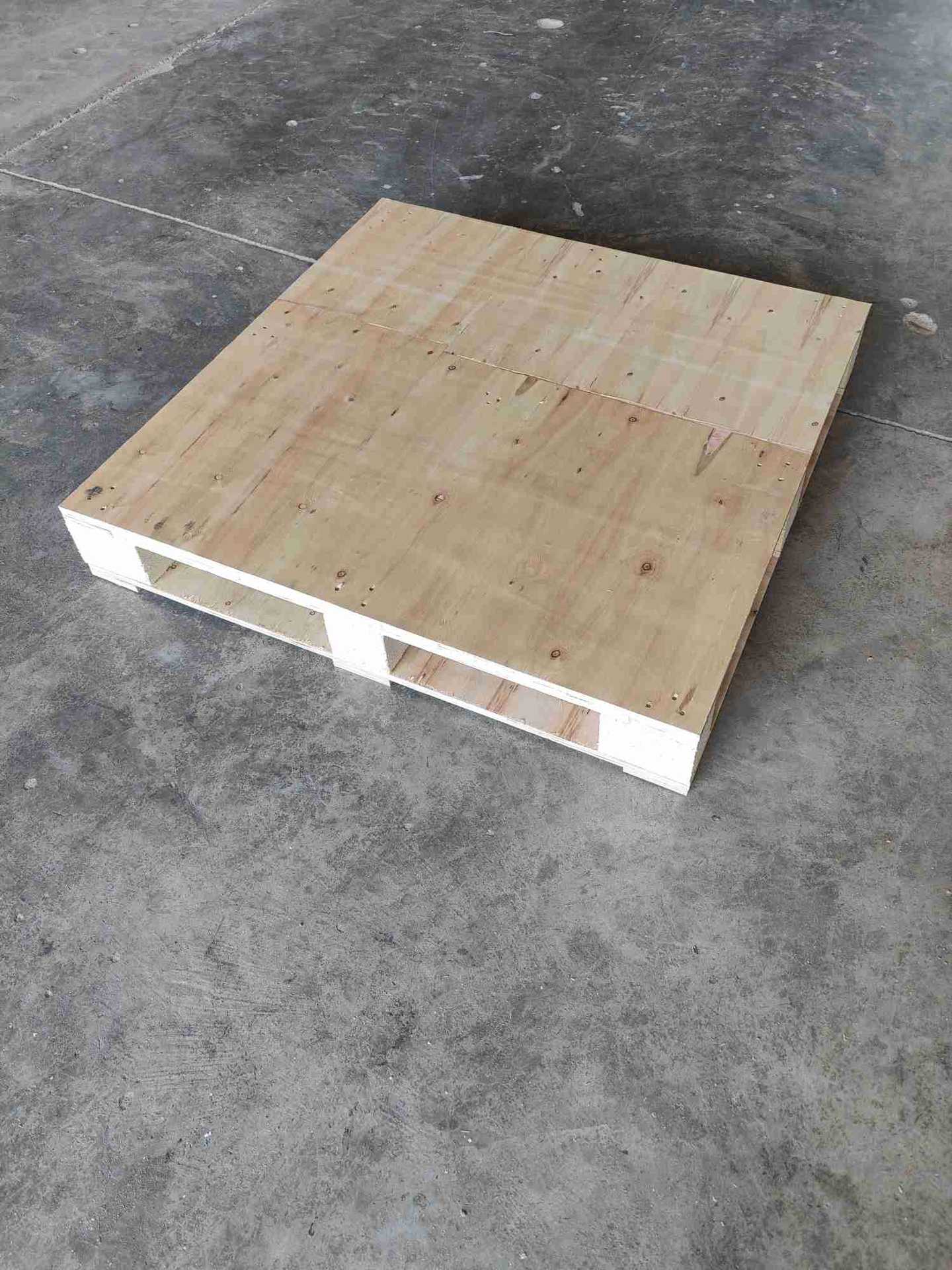 汕头木板木箱木托盘免熏蒸木制胶合板四面进叉木质加厚木托盘批发