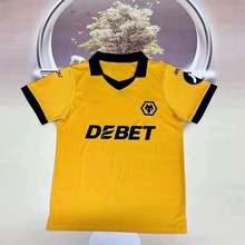 2526狼队主场WOLVES HOME狼队球迷版短袖11号黄喜灿足球服可代发