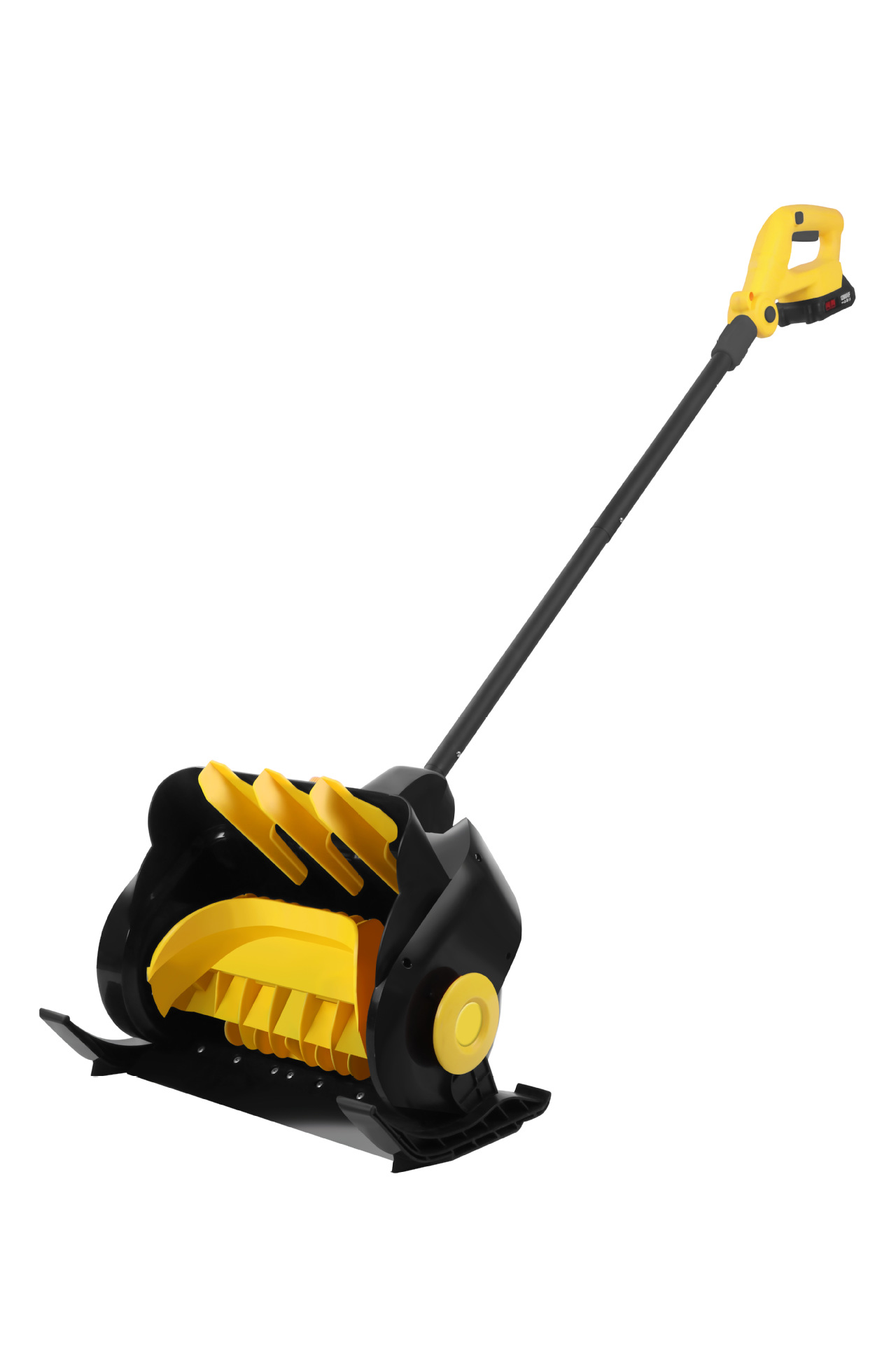 扫雪机路面抛雪小型手推式清除雪道路家用物业锂电池电动汽铲雪车