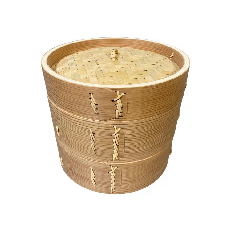 厂家批发加深木蒸笼 蒸笼小笼包蒸笼 圆形小蒸笼 蒸格蒸笼