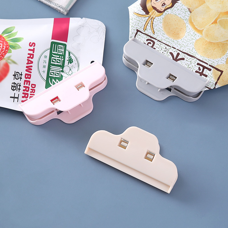 Food Sealing Clamp Bags of Clip Milk Powder Snack Clip Sealer Kitchen Food Closure Clip Potato Chips Milk Seal