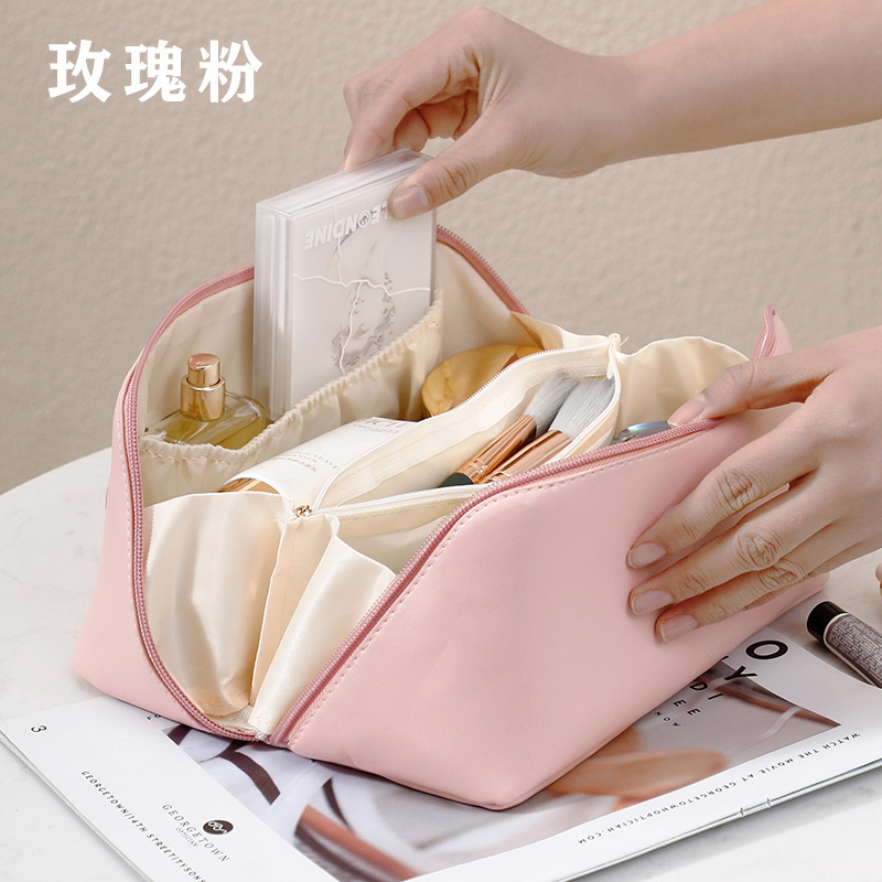 Organ Pillow Cosmetic Bag Large Capacity Portable 2023 New High Sense Ins High-Profile Figure Travel Storage Bag