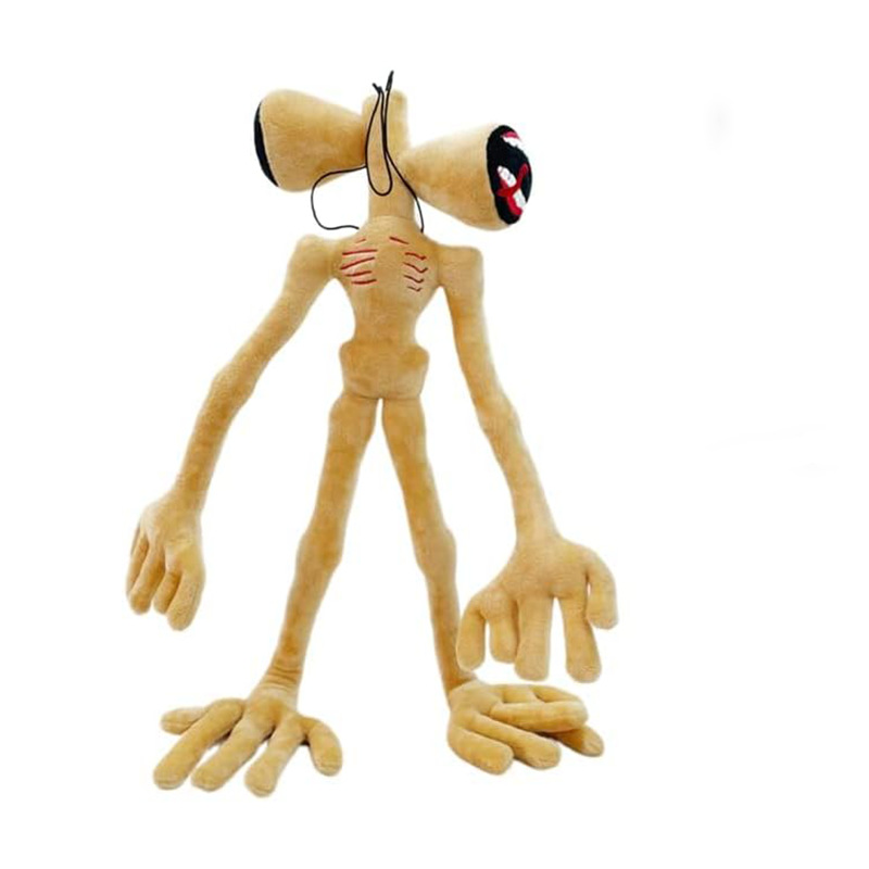 肢体变形汽笛人毛绒玩具 抱着舒服可爱黑猫铁丝火车头 款式多样