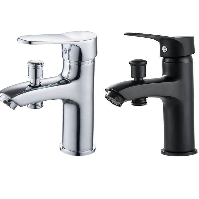 Cabin Dedicated Dual-Purpose Wash Basin Basin Hot and Cold Faucet with Shower Head Mixing Valve Washbasin Inter-Platform Basin Water Tap