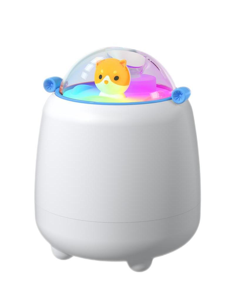 Space Capsule Cute Pet Humidifier Bedroom Small Cartoon Desktop Atomizer USB Mini Hydrating Gift Humidifier