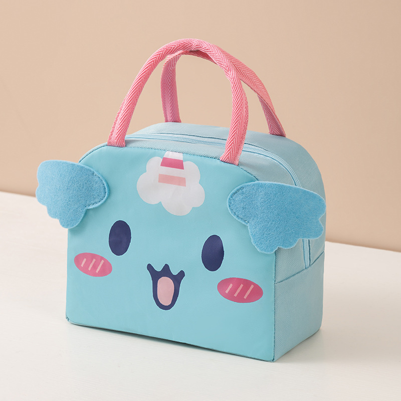 New Cute Pet Lunch Bag Children Lunch Box Bag Lunch Box Cute Lunch Box Thermal Bag with Rice Lunch Bag