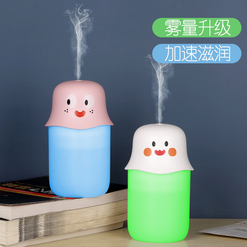 New Desktop USB Humidifier Color Night Light Home Office Mute Air Aromatherapy Humidifier New