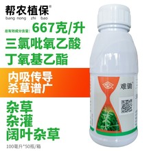 难锄 48%三氯吡氧乙酸丁氧基乙酯 杂草 杂灌 除草剂