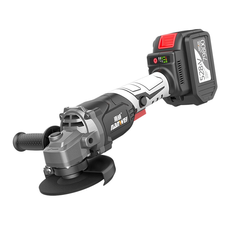 南威无刷充电式角磨机锂电池手磨机抛光机打磨机电动切割机电磨机