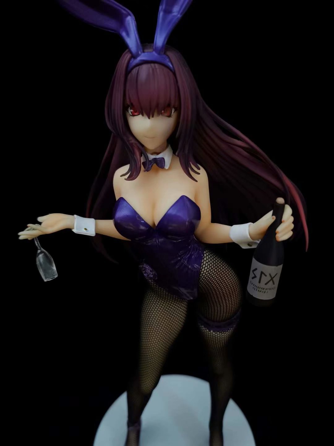 fate/grand order 斯卡哈 兔女郎 盒装手办摆件模型