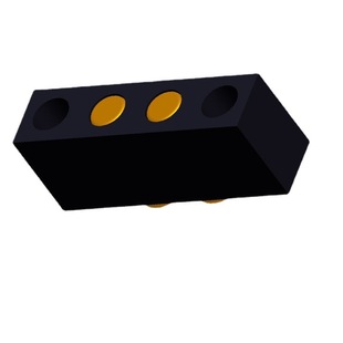 小型pogo pin顶针母座  2pin顶针母座  医疗设备2p顶针连接器供应