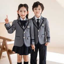 儿童jk制服西装班服礼服表演服春秋装幼儿园园服中小学生校服套装