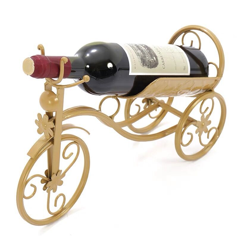 European-Style Creative Wine Rack Decoration Wine Glass Rack Upside down Wine Bottle Floor-Standing Wine Rack Cabinet Wine Rack