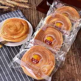 网红游世佳族金唱片面包原味手撕面包早餐老面包零食唱片面包整箱