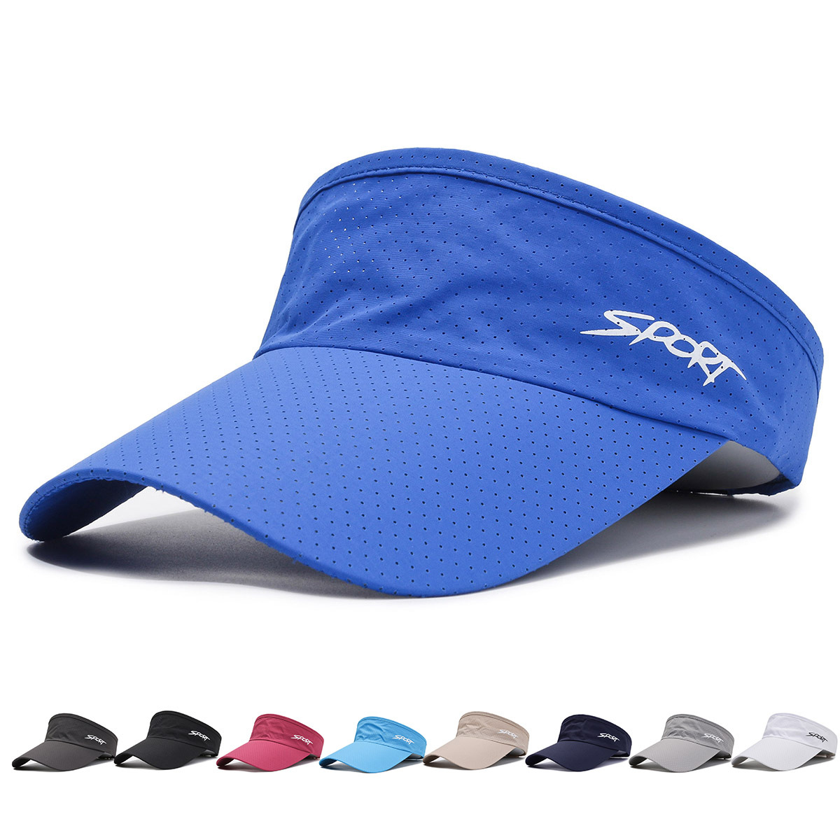 Topless Hat Women's Running Marathon Cap Sports Quick-Drying Hat Sun Shade Sun Protection Hat Tennis Cap Visor Sun Hat Men