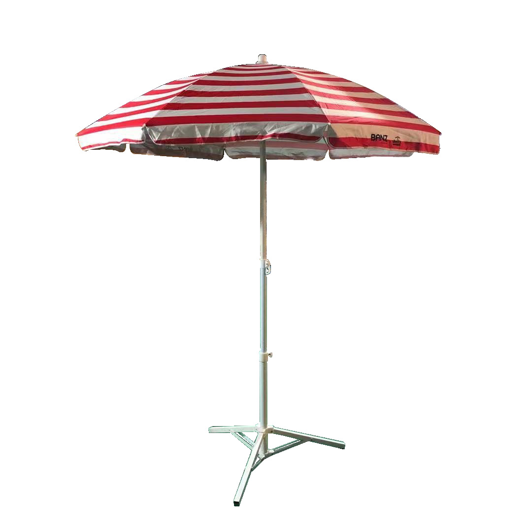 8m防紫外线沙滩条纹伞太阳伞大号摆摊伞沙滩伞户外-阿里巴巴