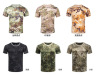 summer Military training clothing Quick drying ventilation Python camouflage motion Short sleeved T-shirt student T-shirts Quick drying camouflage T-shirt