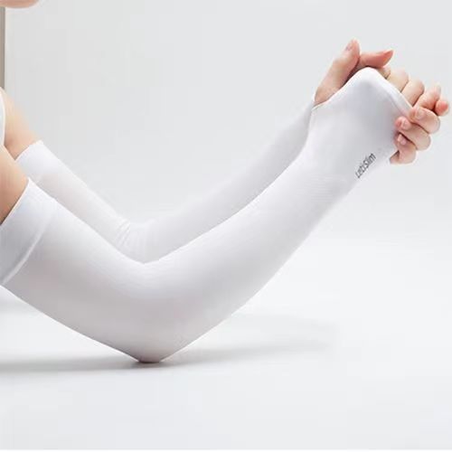 Summer Sun Protection Ice Sleeve Women and Men Driving Sunscreen Arm Sleeves Viscose Fiber Oversleeve Wholesale Uv Protection Ice Sleeve Boxed