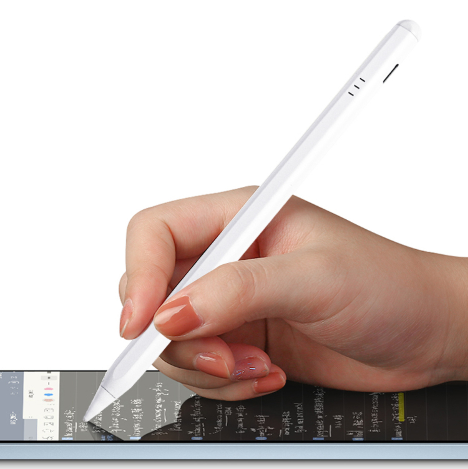 apple主动式电容笔ipad触控笔 适用于苹果绘画笔触摸手写笔电容笔