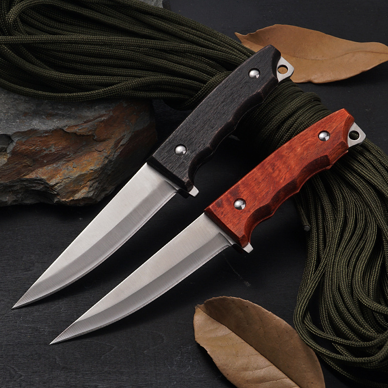 户外刀具防身军工刀野外求生德国高硬度刃特种兵锋利小刀随身军刀