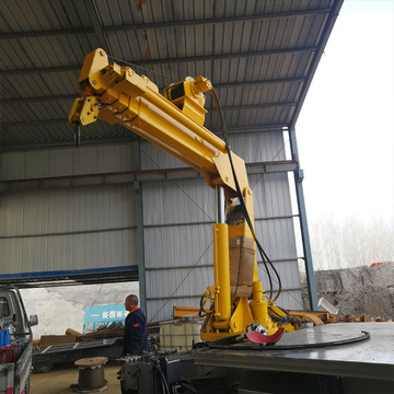 供应折臂吊机360度液压油缸伸缩车载折叠吊机轻卡吊可拆卸小吊