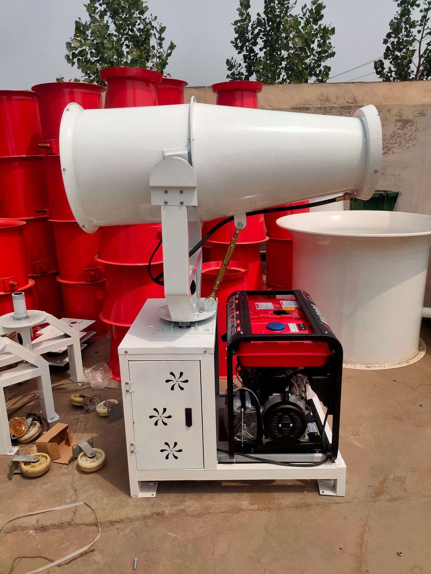 工地雾炮机自动喷雾机全自动喷雾机喷雾去尘机车载雾炮机