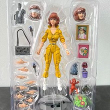 盒装全新 NECA 忍者神龟1987女记者2.0可动手办人偶模型